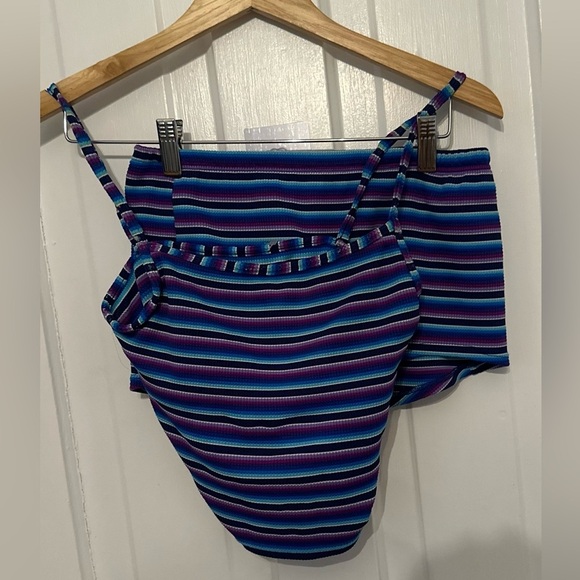 Vintage 2 piece Bikini Bay made in Canada bathing suit size 10 girls - Picture 1 of 3